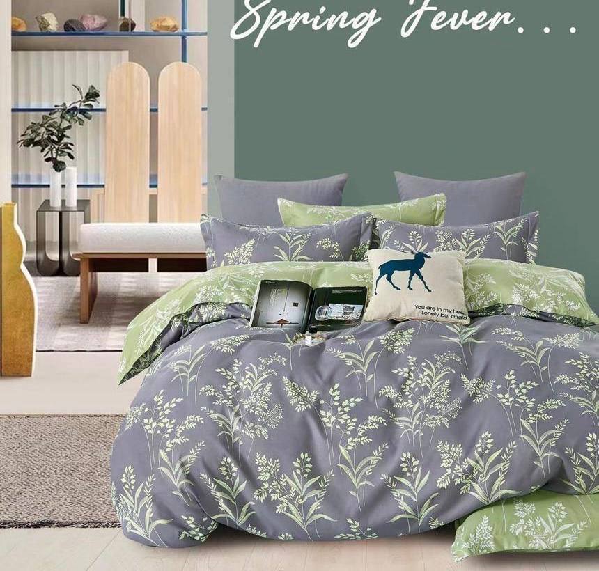 

Комплект постельного белья Подарочное постельное белье Евро 1.5 спальный 2 спальный Семейный Сатин Цветное постельное белье