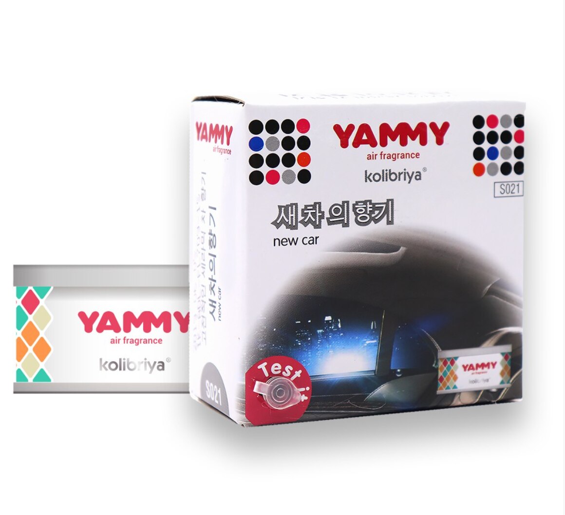

Ароматизатор меловой Yammy NEW CAR