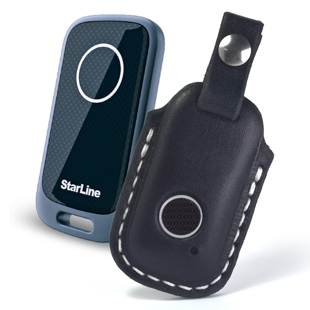 

Чехол для метки StarLine i95 из натуральной кожи, черный