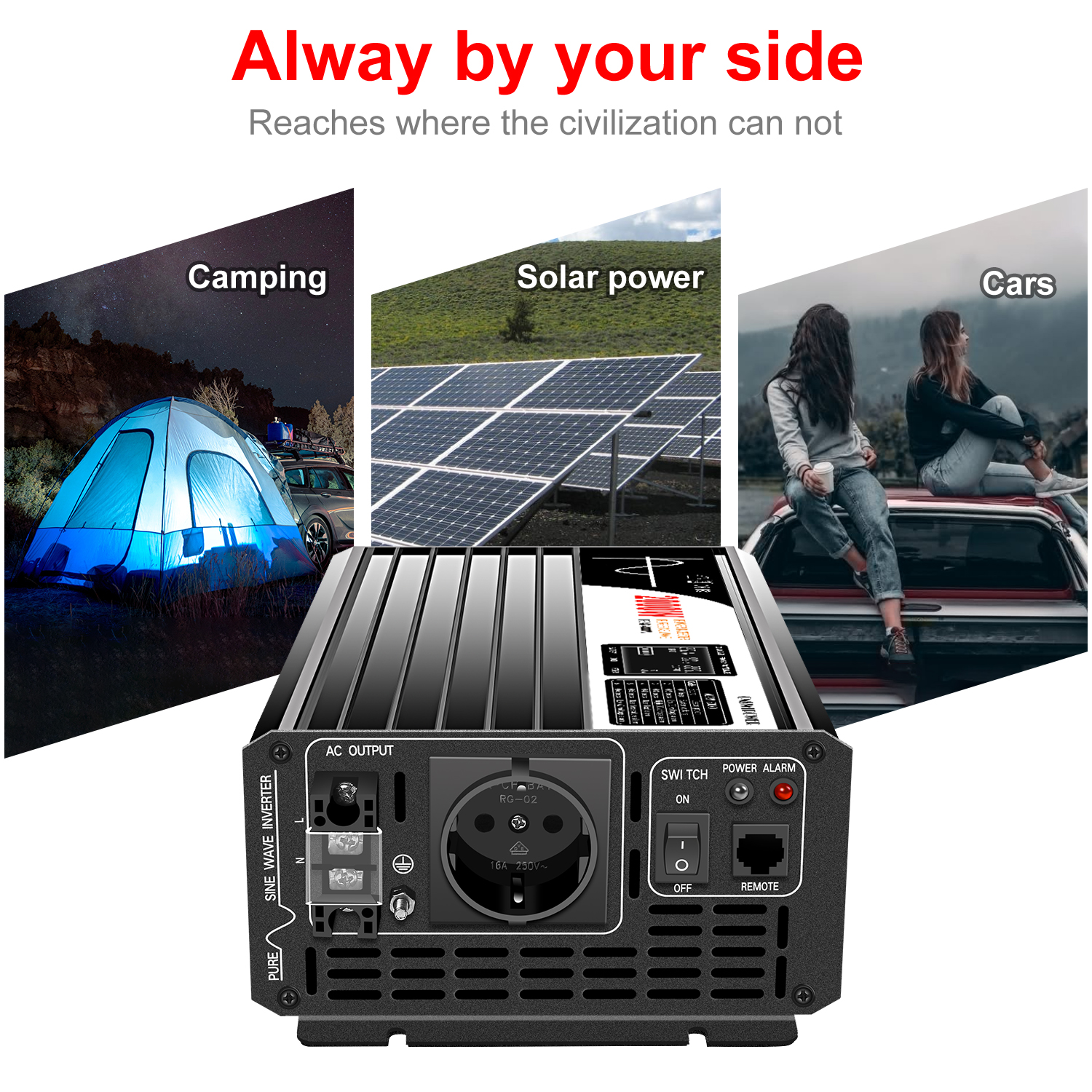 

Swipower 1500 Вт чистый синусоидальный инвертор постоянного тока 12 В в переменный ток 230 В ЖК-дисплей