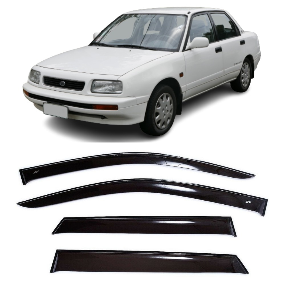 

Дефлекторы окон Cobra Tuning D50689 на авто Дайхатсу Апплауз Лифтбэк 1989-1997 4 шт./комп. ветровики от дождя солнца и ветра