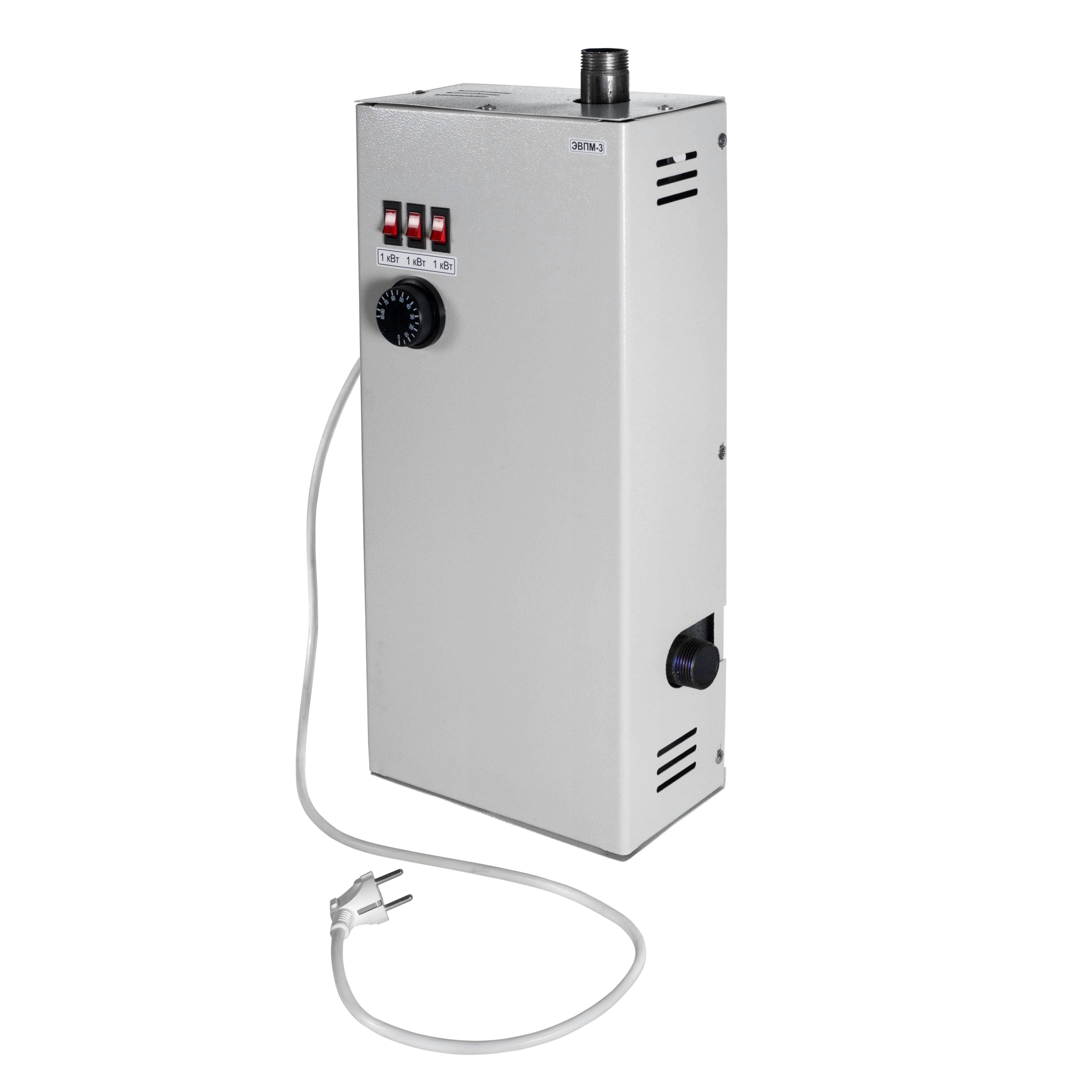 

Электрический котел отопления УРАЛПРОМ ЭВПМ-3кВт