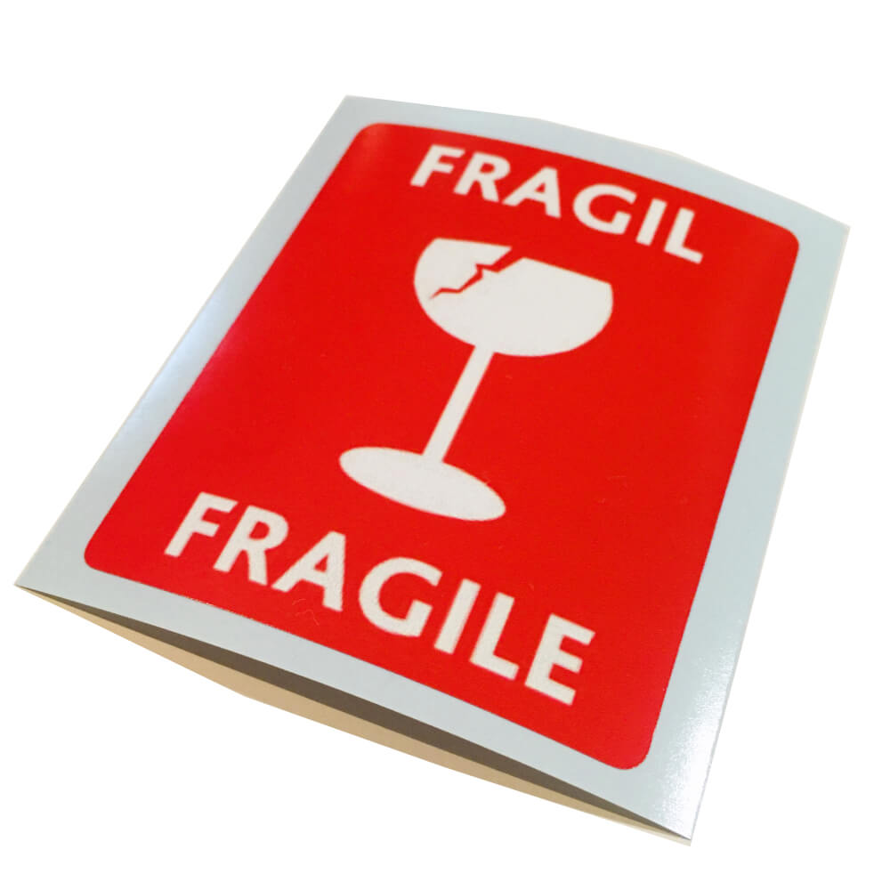 

"Fragile 2" наклейка на багаж
