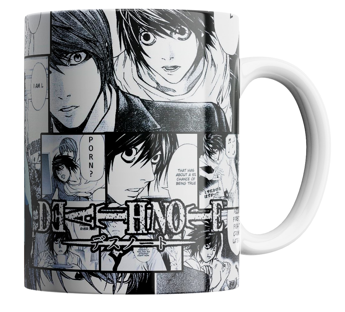 

Кружка Аниме"Тетрадь смерти." 330мл./КР154445/Mug anime "deathnote.