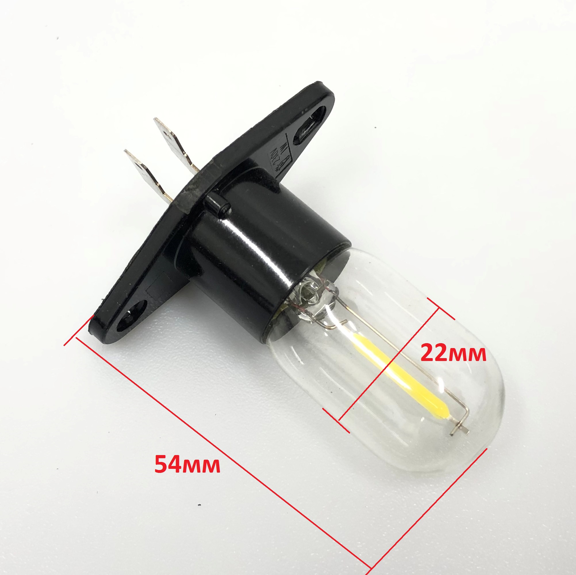 

Лампа подсветки светодиодная LED 230V 1W для микроволновой свч печи GORENJE MO20A3X и др. оригинал