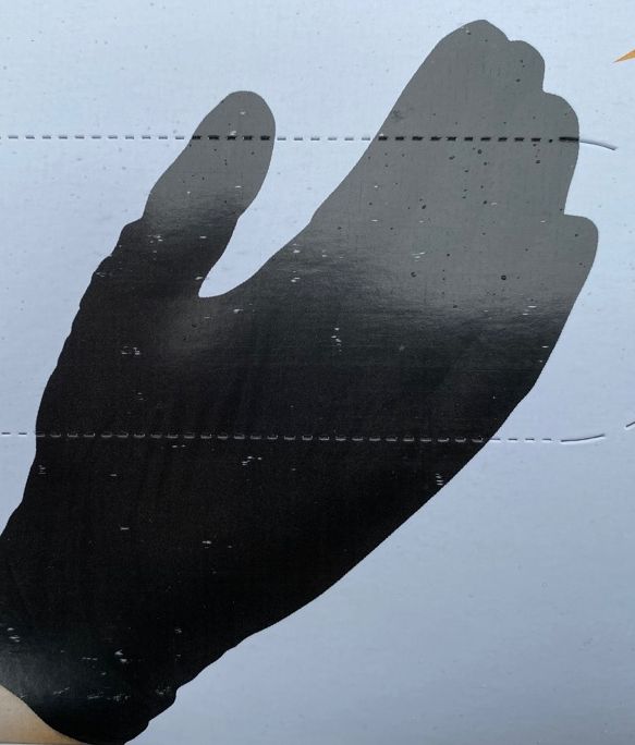 

Перчатки нитриловые-виниловые черные 100 шт, размер L, "Wally Plastic" (Китай)