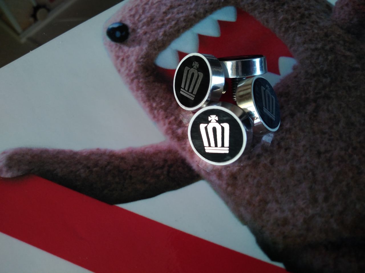 

Болты крепления госномера для Toyota Crown тюнинг стиль аксессуар