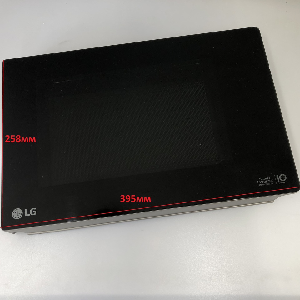

Дверь в сборе со стеклом для СВЧ печи LG MS2535GISL/00 цвет серый металлик Оригинал
