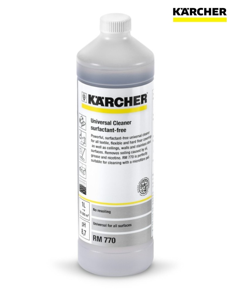 

1шт. СРЕДСТВО ДЛЯ ЧИСТКИ КОВРОВ И МЯГКОЙ МЕБЕЛИ, RM 770, 1Л (6.295-489.0) Быстрая доставка