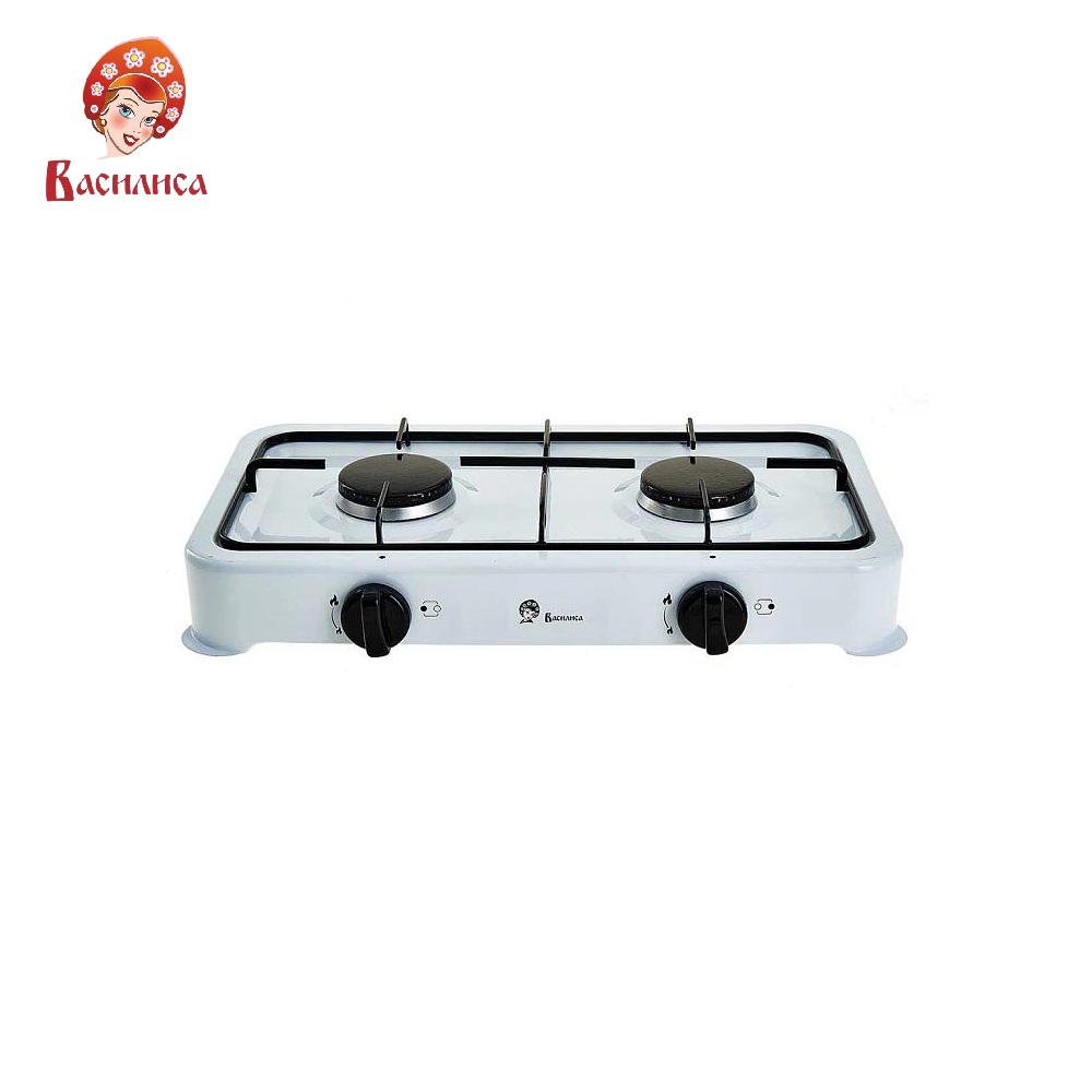 

Газовая плита ВАСИЛИСА ВА-6502 двухкомфорочная; белая