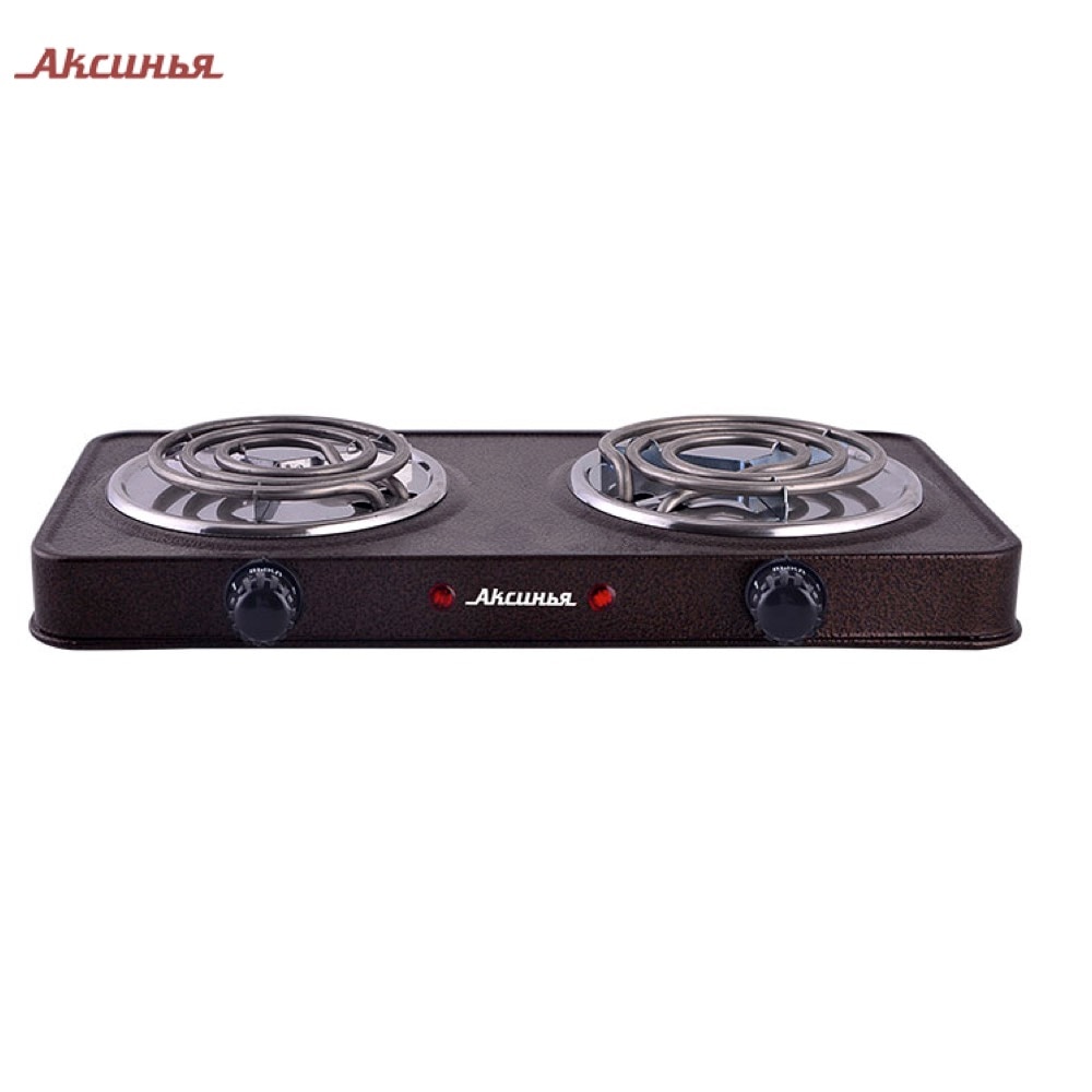 

Электрическая плита "АКСИНЬЯ" КС-007, спираль, двухконфорочная, коричневый