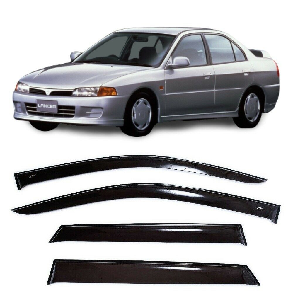 

Дефлекторы окон Cobra Tuning M44095 на авто Митсубиси Лансер 7 VII Седан 1995-2000 4 шт./комп. ветровики от дождя солнца и ветра