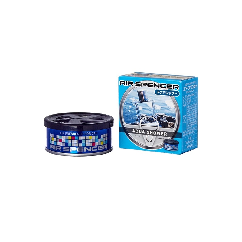 

Ароматизатор на торпедо Eikosha Spirit Refill Aqua Shower (Аква), меловой, баночка 40г, арт. A-31