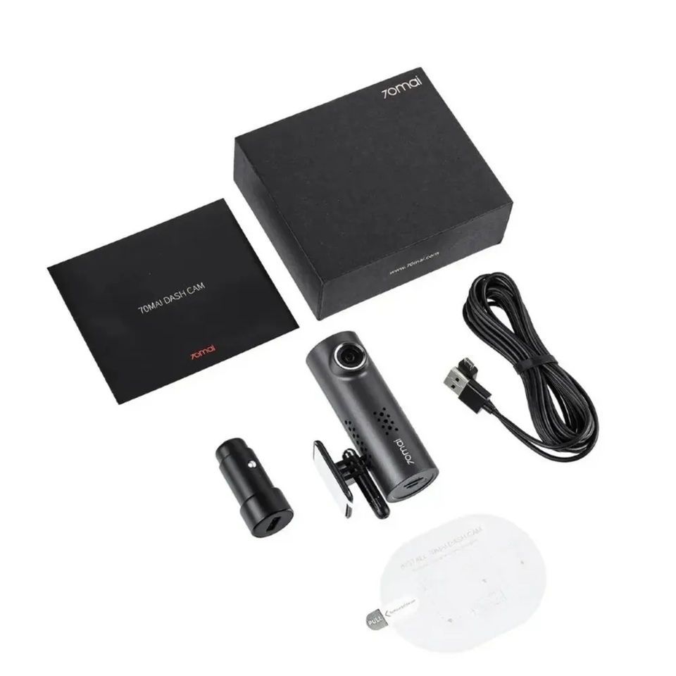 

70mai Автомобильный DVR 1S Голосовое управление 70mai 1S D06 1080P Ночное видение высокой четкости 70mai 1S CarLog WiFi