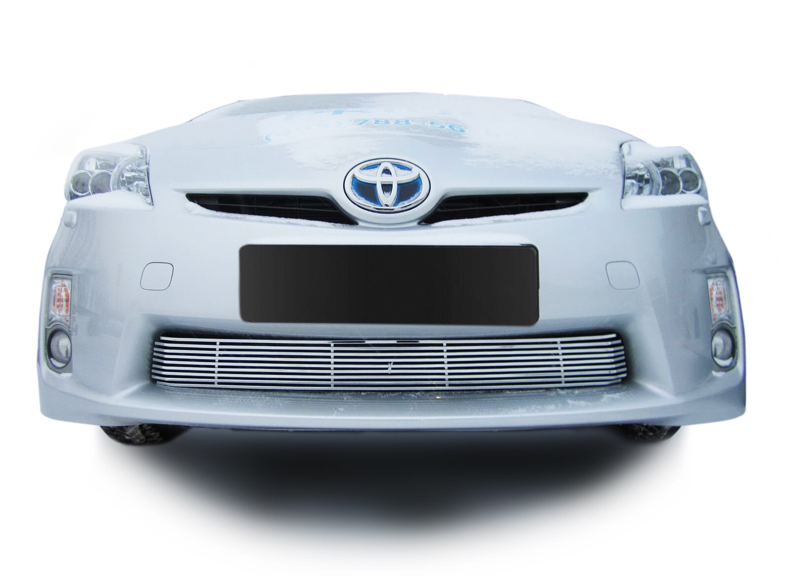 

Накладка решетки бампера Fancycar для Toyota Prius, нижняя, профиль 6,5 мм, нержавеющая сталь