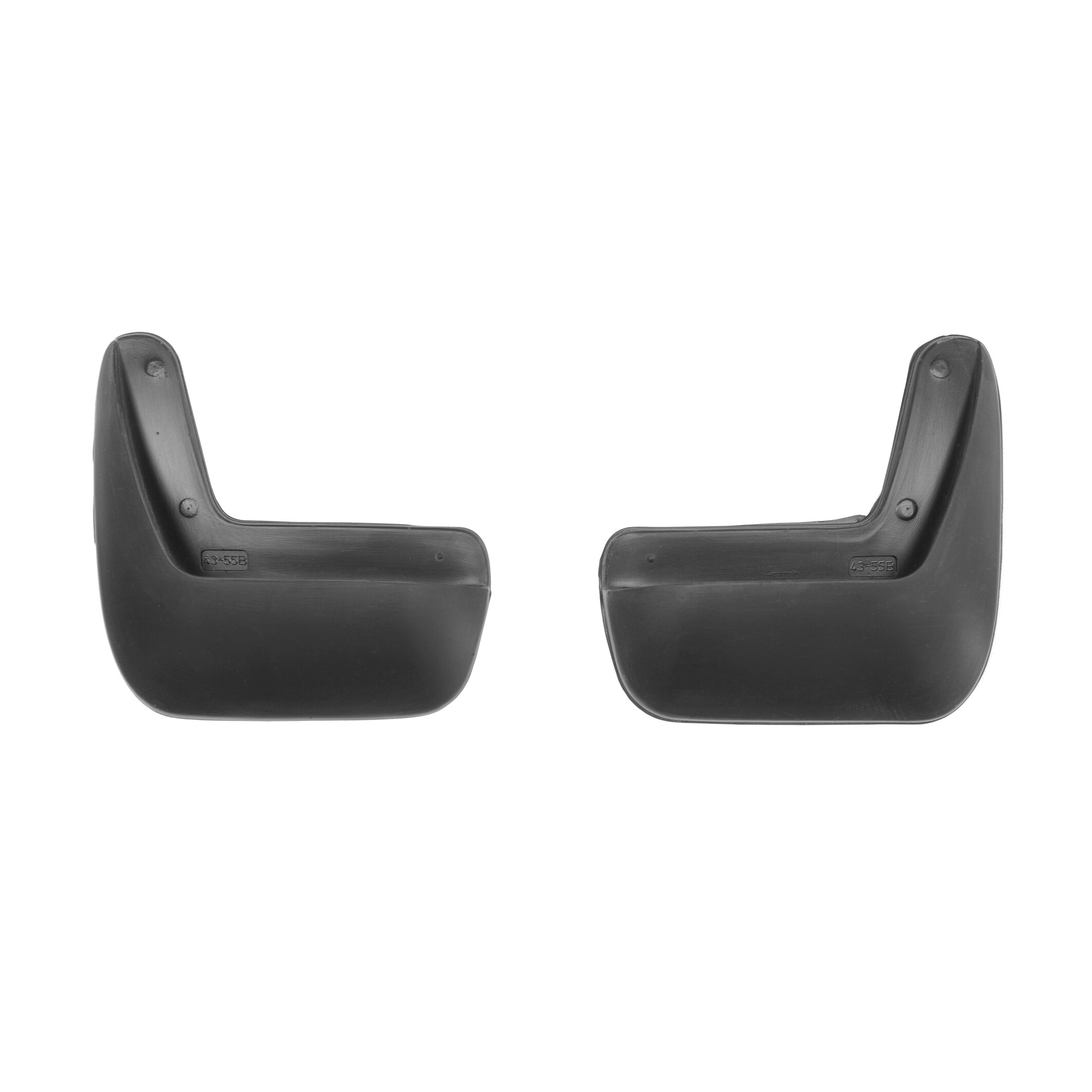 

Для Kia Rio X-Line / Kia Rio X с 2017-2023 гв. передние и задние брызговики полиуретан (Киа Рио) 2 шт./комплект Norplast