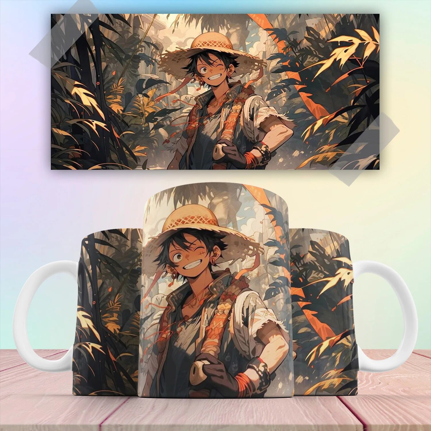 

Кружка аниме Ван Пис One Piece Манки Д. Луффи КР175190 330 мл