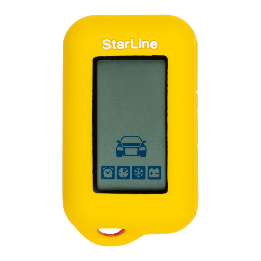 

Чехол StarLine для брелка E-серии силиконовый, желтый