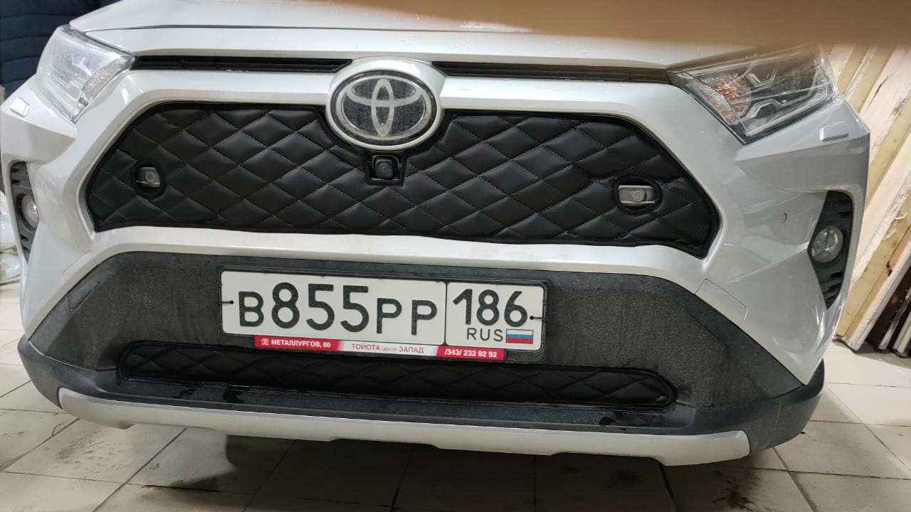 

Защита радиатора для Toyota RAV 4 2018 – н.в. V (XA50) Тойота РАВ 4 (комплект 2 детали)