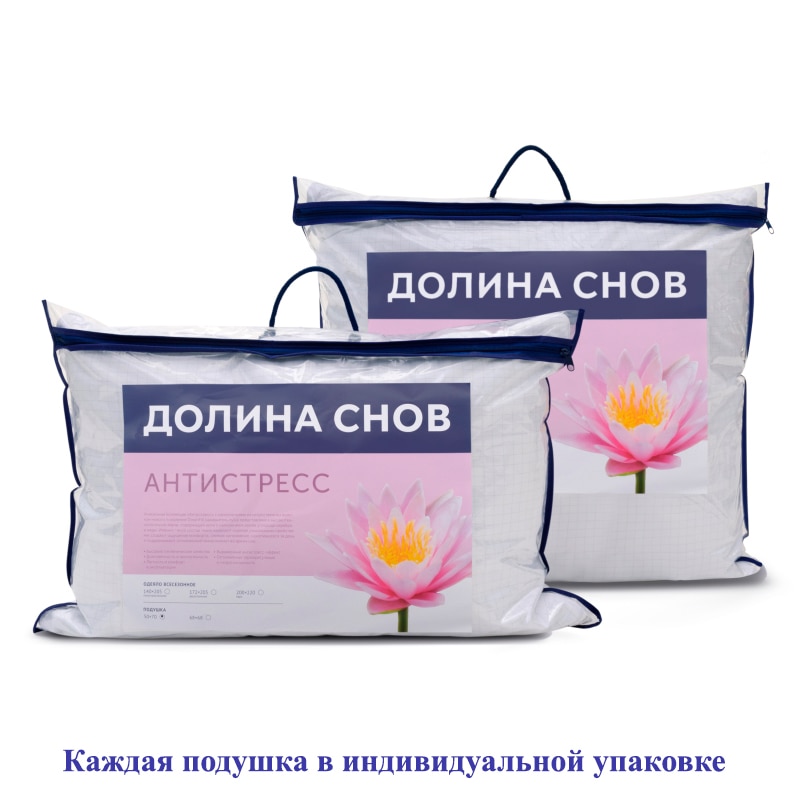 

Подушка Ecotex Антистресс | 68x68 |Подушка средней степени упругости и высоты.Ткань чехла микрофибра с карбоновой нитью серебра.