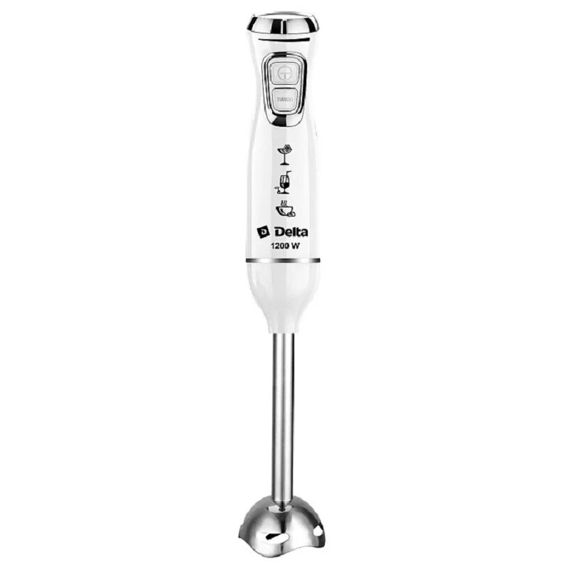 

Блендер погружной 1200 Вт DELTA DL-7060 черный и белый цвет