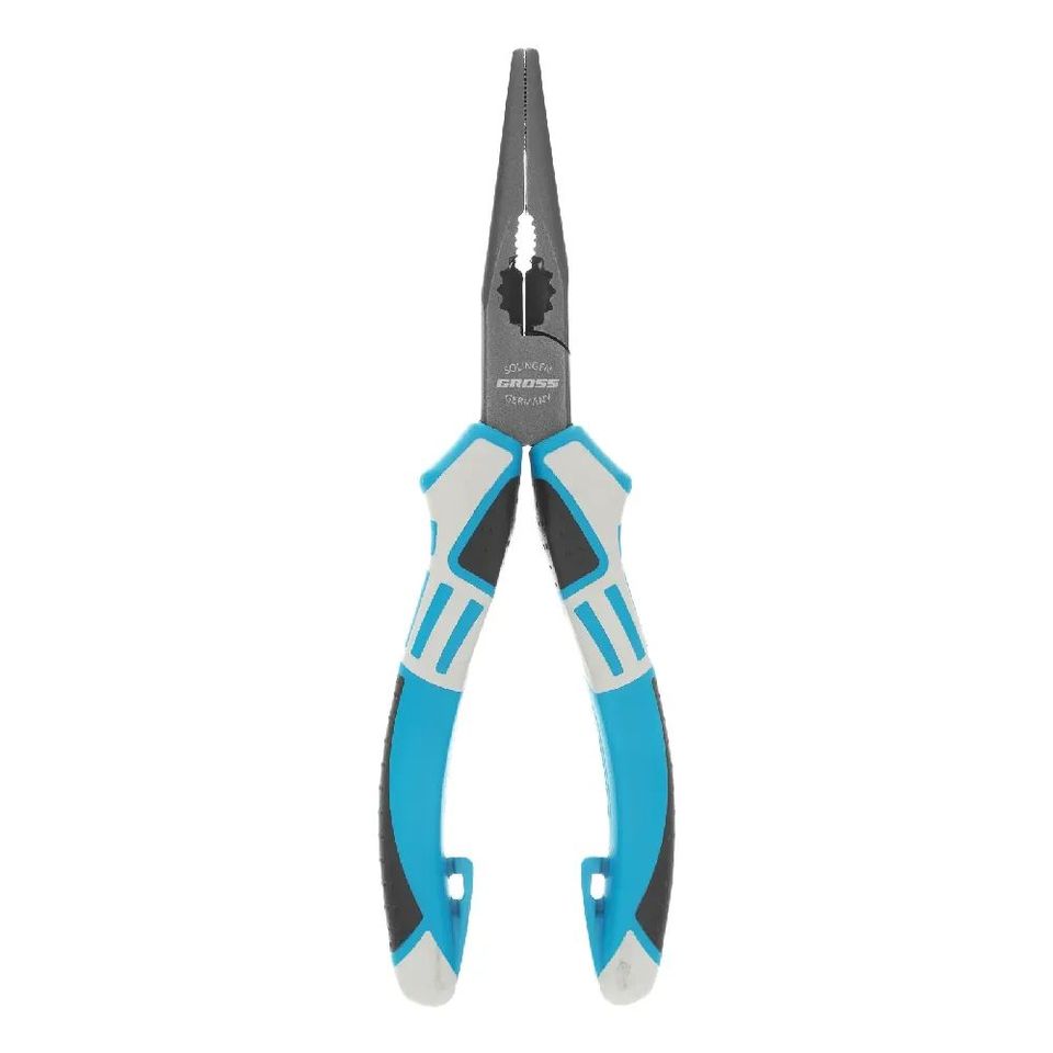 

Длинногубцы прямые 170 мм, трехкомпонентные рукоятки Gross 17170