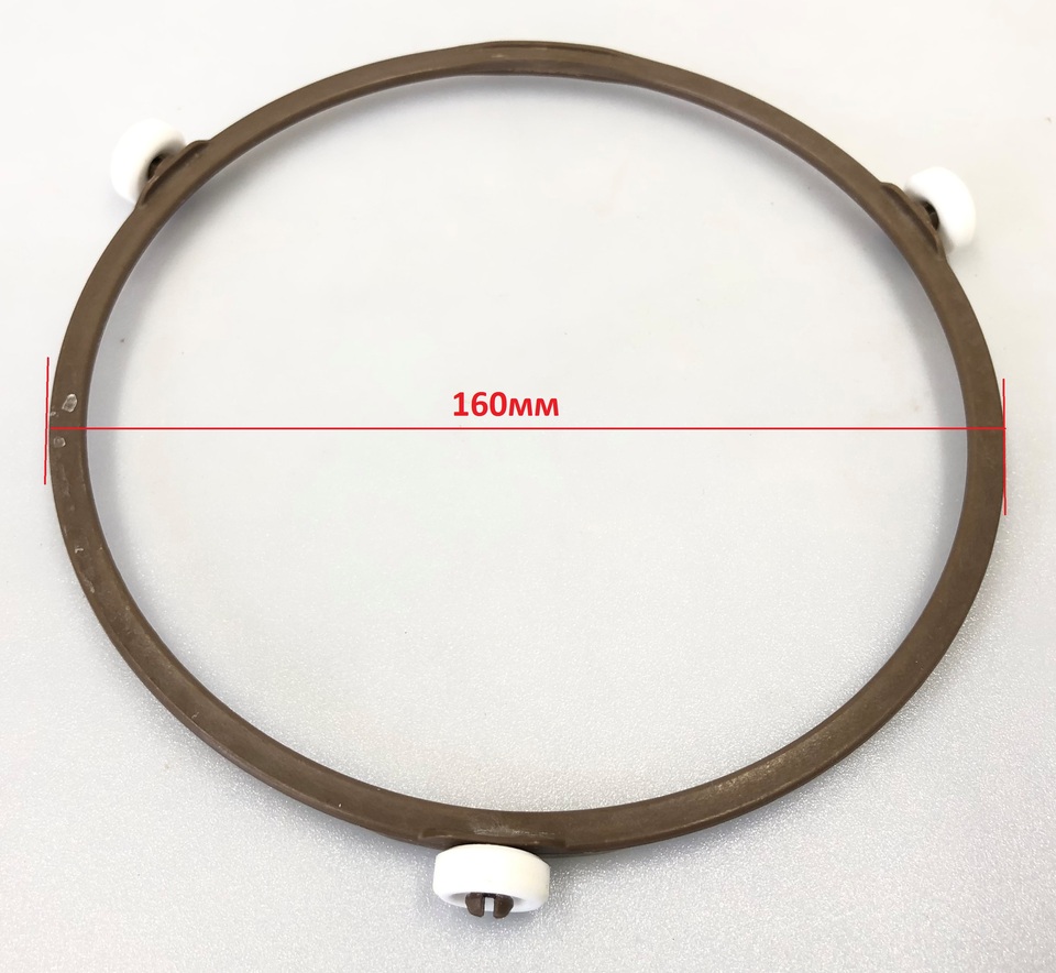 

Кольцо вращения тарелки 160 мм для микроволновой печи BBK 17MWS-781M/W