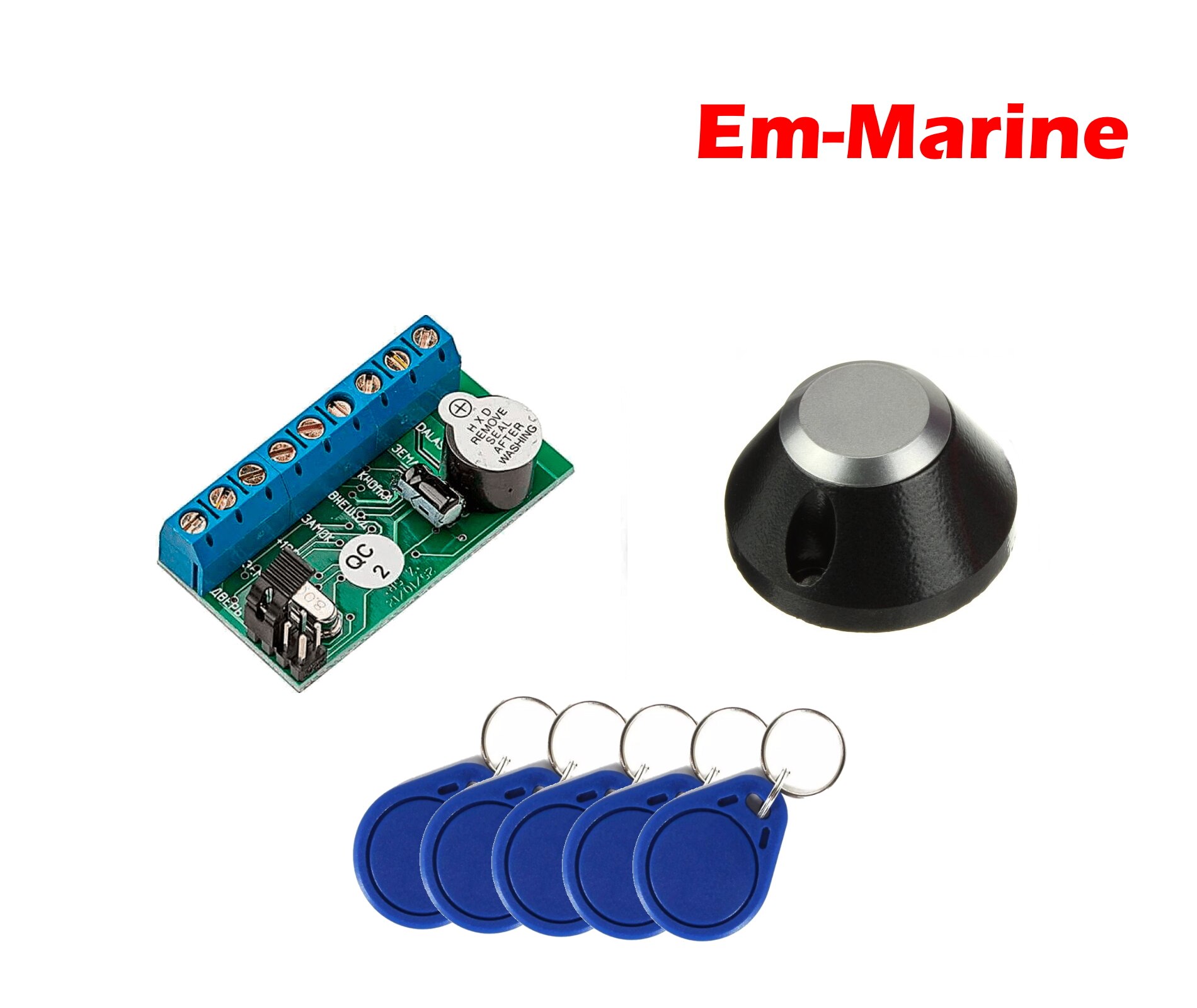 

Контроллер Z-5R + Считыватель + 5 ключей