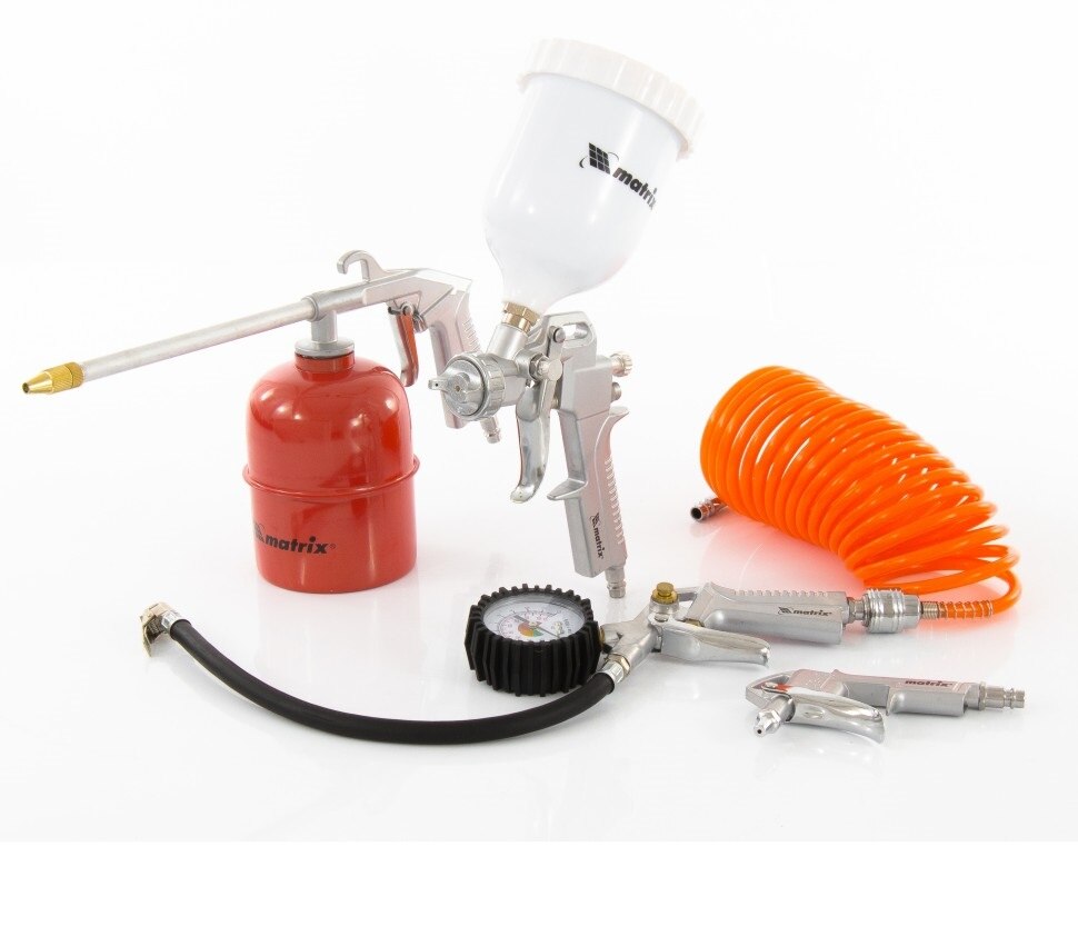 

Набор пневмоинструмента, 5 предметов, MTX