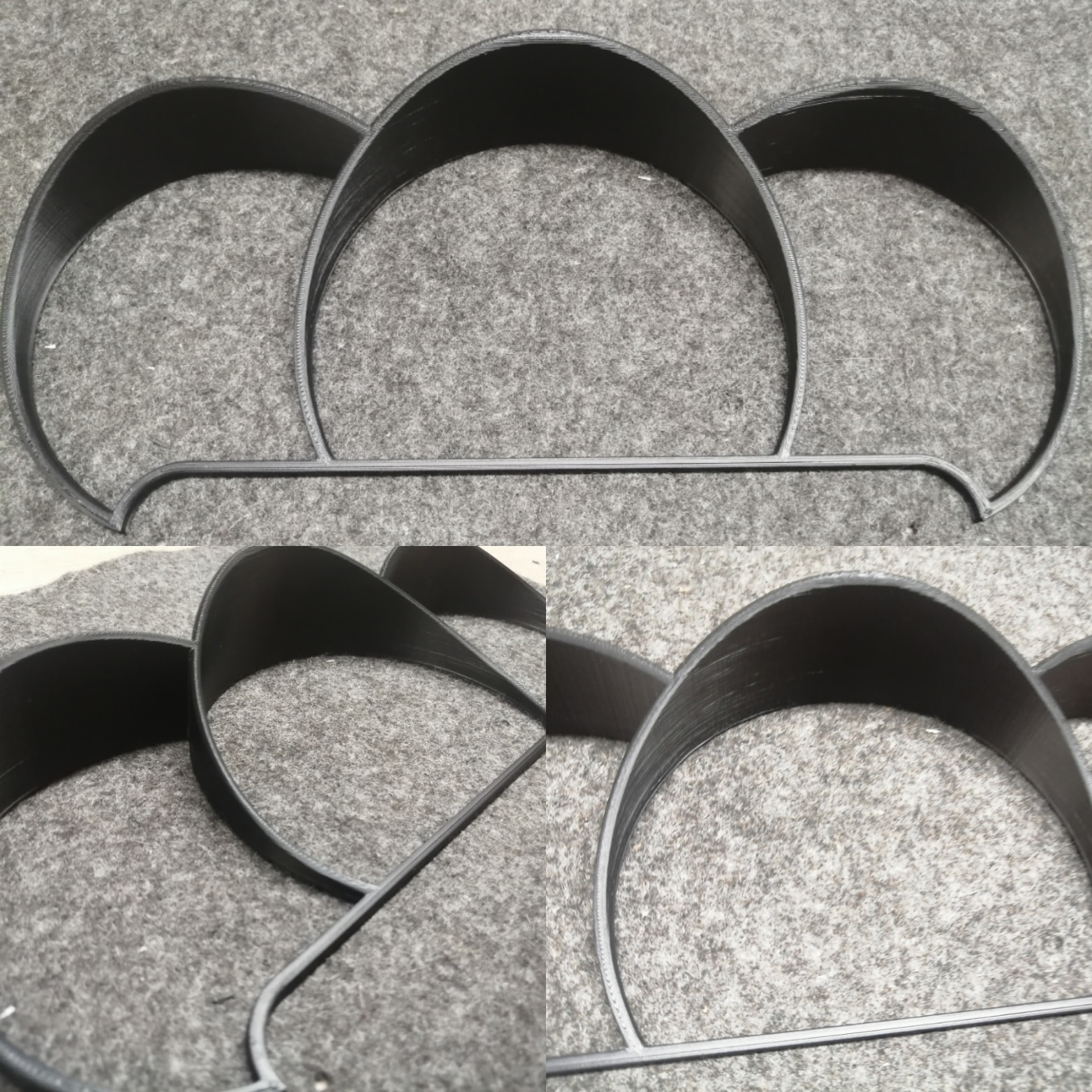 

Колодцы для приборной панели hyundai accent МКПП\АКПП, колодцы, 3д печать. Обработка поверхности: отсутствует