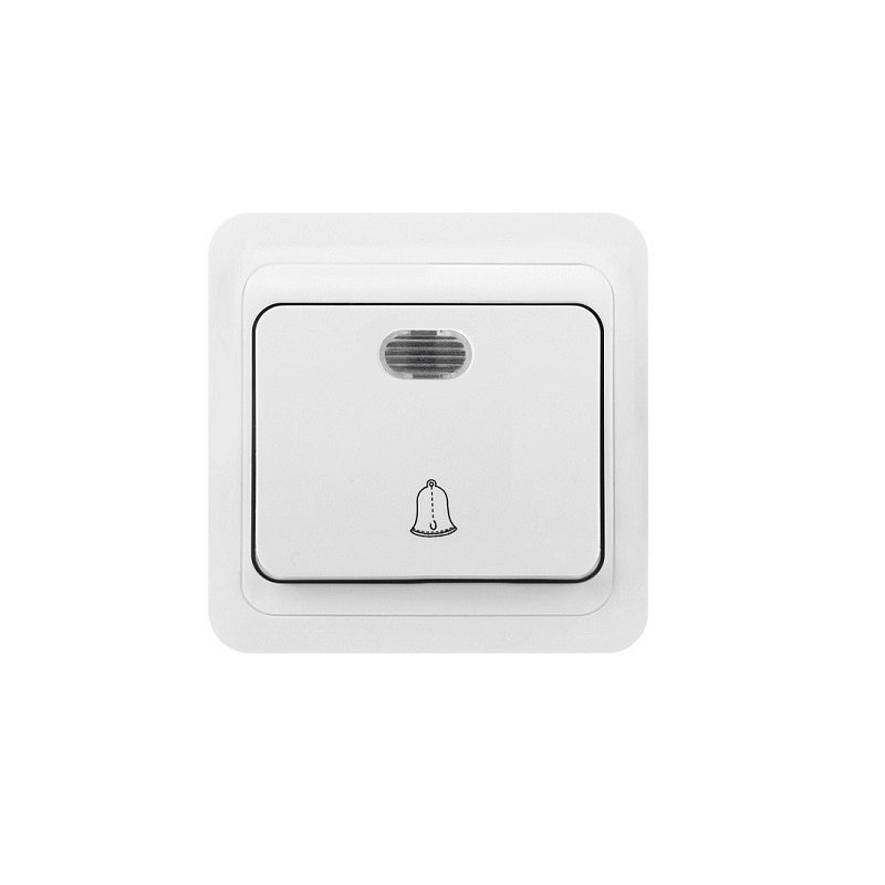 

Выключатель 1-кл.возвратный белый+свет С/У "Валери"