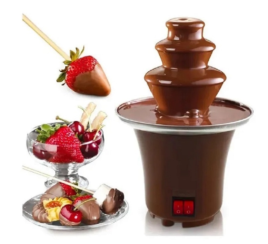 

Мини Шоколадный фонтан Chocolate Fondue Fountain/ Фондю для шоколада