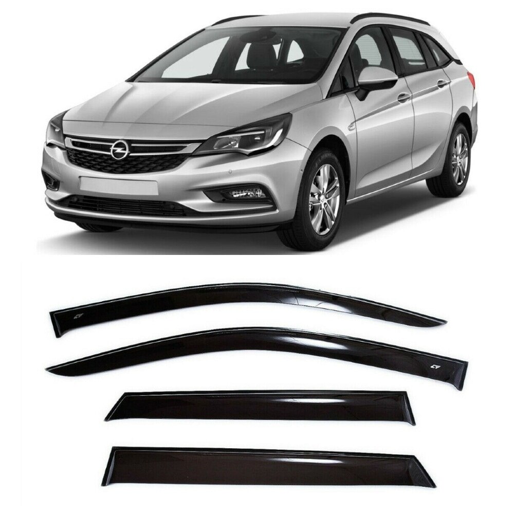 

Дефлекторы окон Cobra Tuning O15315 на авто Опель Астра K Универсал 2015-2021 4 шт./комп. ветровики от дождя солнца и ветра