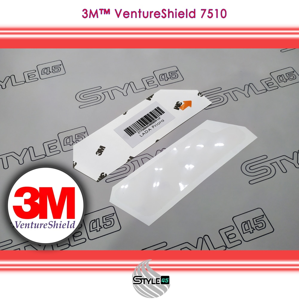 

Наклейки антигравийные Лада Приора LADA Priora задней колёсной арки 21700840465900, 21700840465800 Наклейки защитные