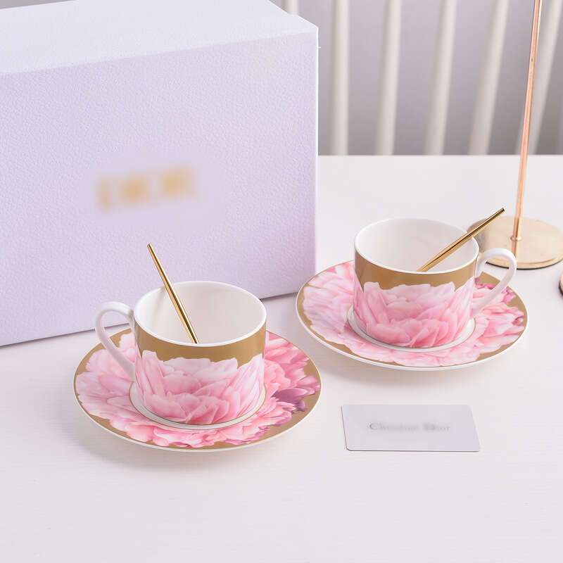 

High End Eden SerieS Blue Bone Китай Кофейная посуда чашки тарелки и две SpoonS подарочная коробка упаковка с бесплатными подарками