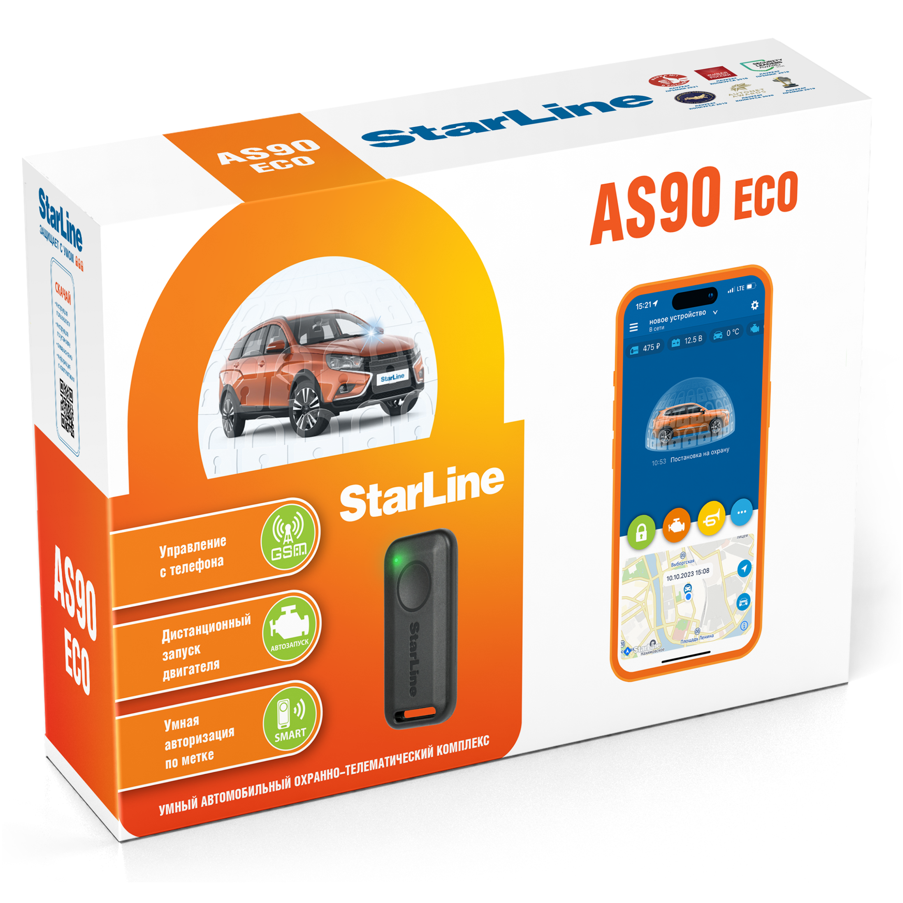 

Автосигнализация StarLine AS90 ECO