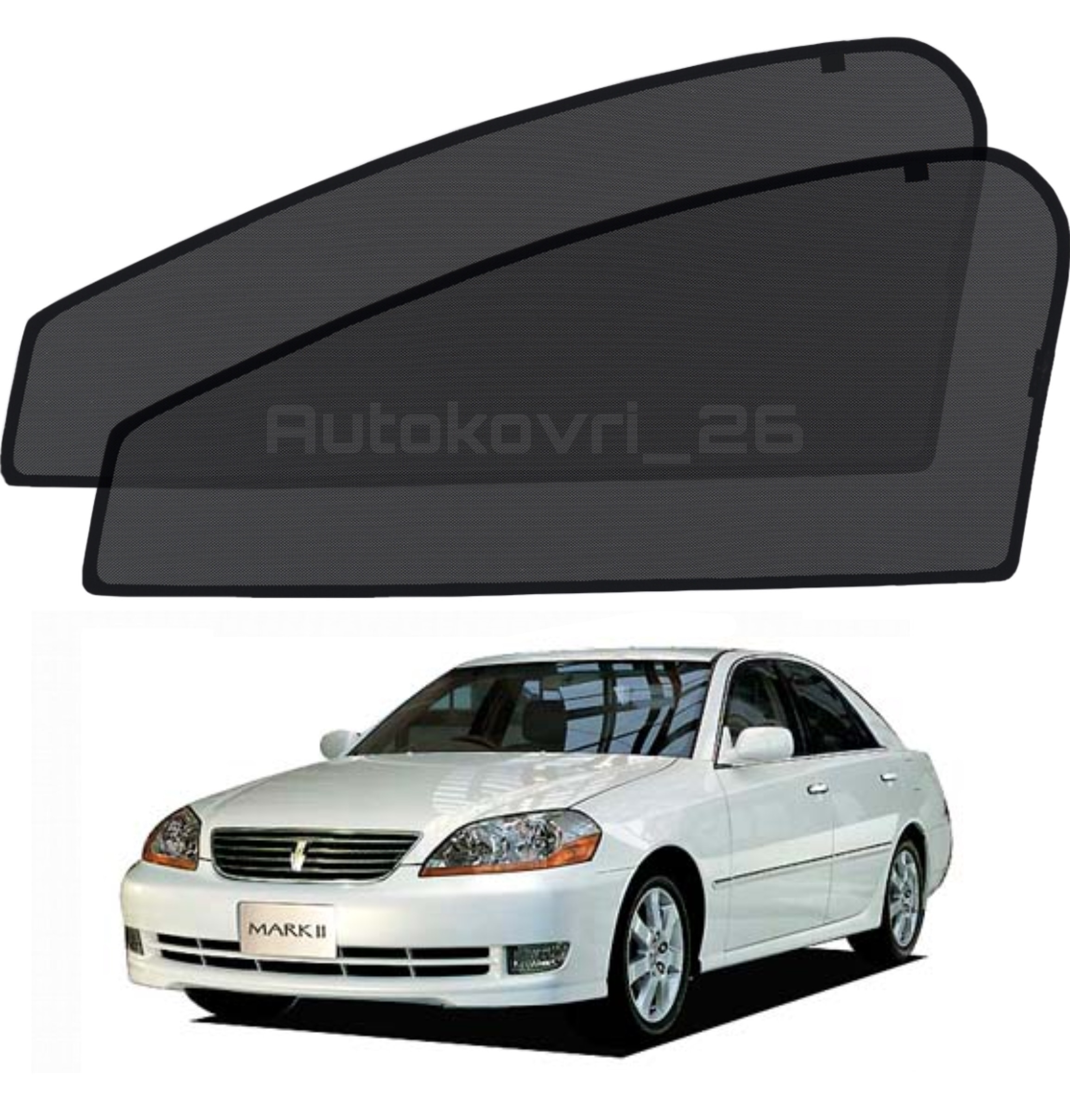 

АВТО ШТОРКИ СЕТКИ КАРКАСНЫЕ НА ТОЙОТА МАРК 2 ИКС 110 TOYOTA MARK 2 X110 (00-04)