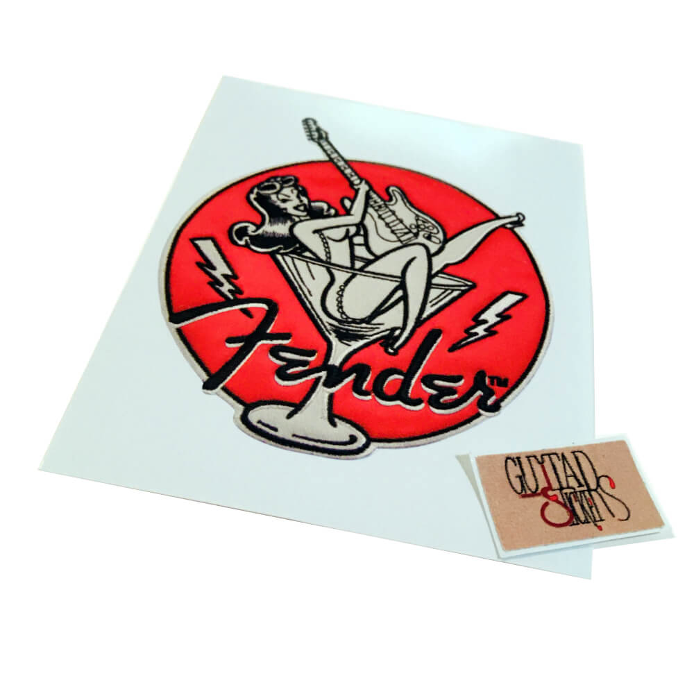 

Виниловый стикер "Fender Martini"