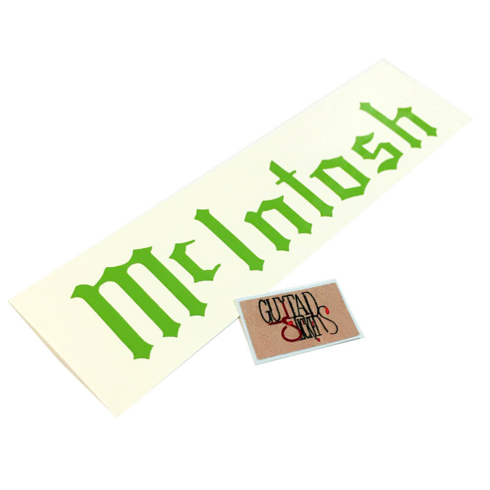 

Виниловая наклейка на усилитель "Mcintosh"