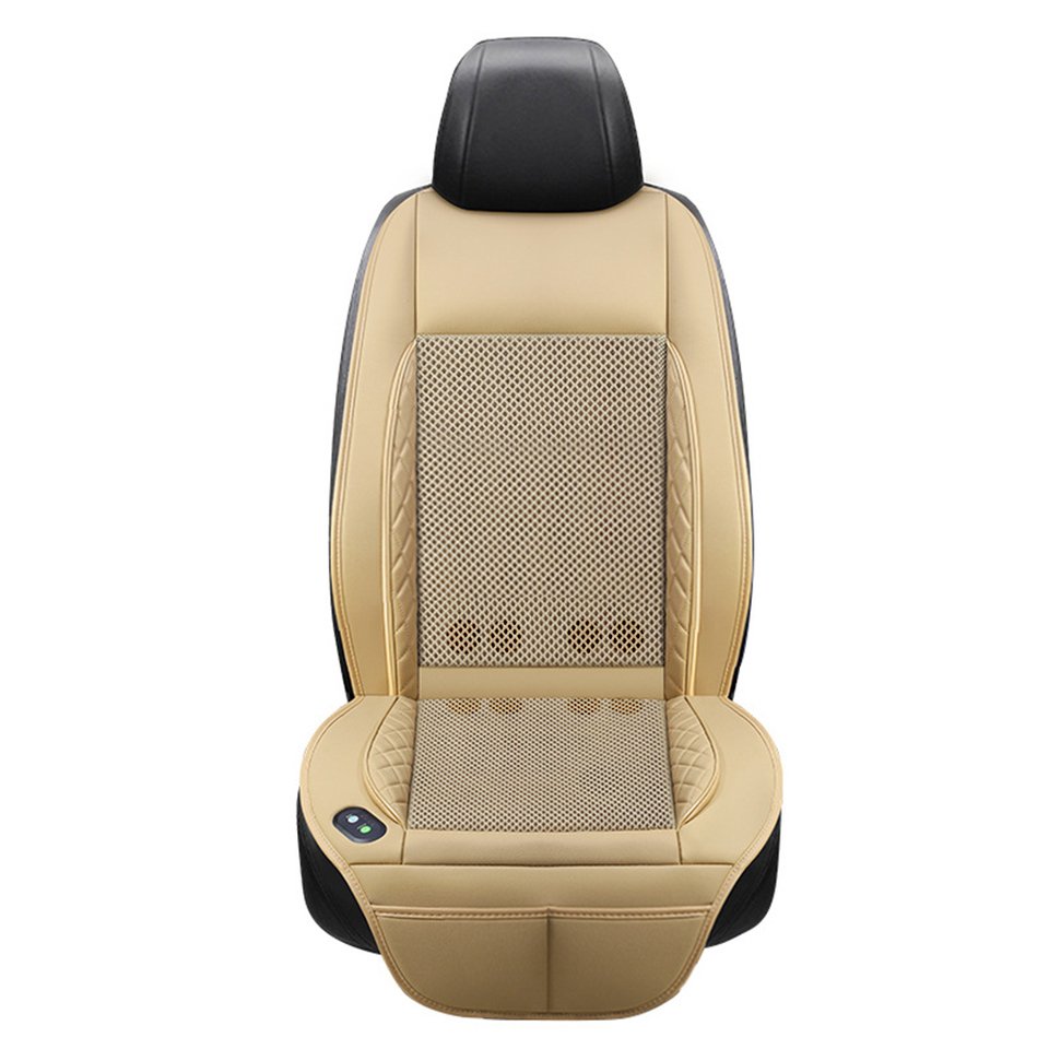 

Вентиляционная Массажная подушка сиденья 12/24 В с вентилятором для отвода тепла и Охлаждения Массажный Коврик для сиденья Летнего салона автомобиля