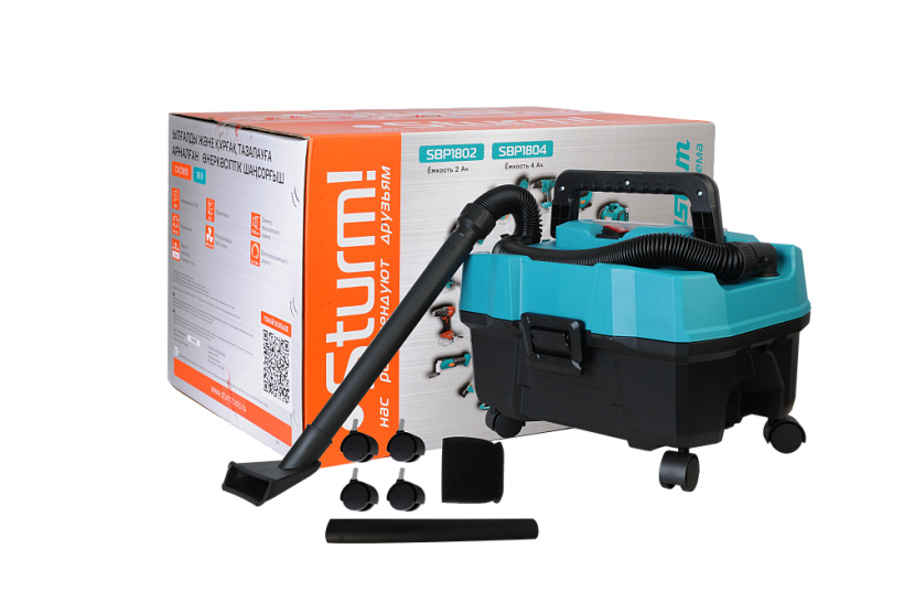 

Аккумуляторный пылесос Sturm! CVC1810