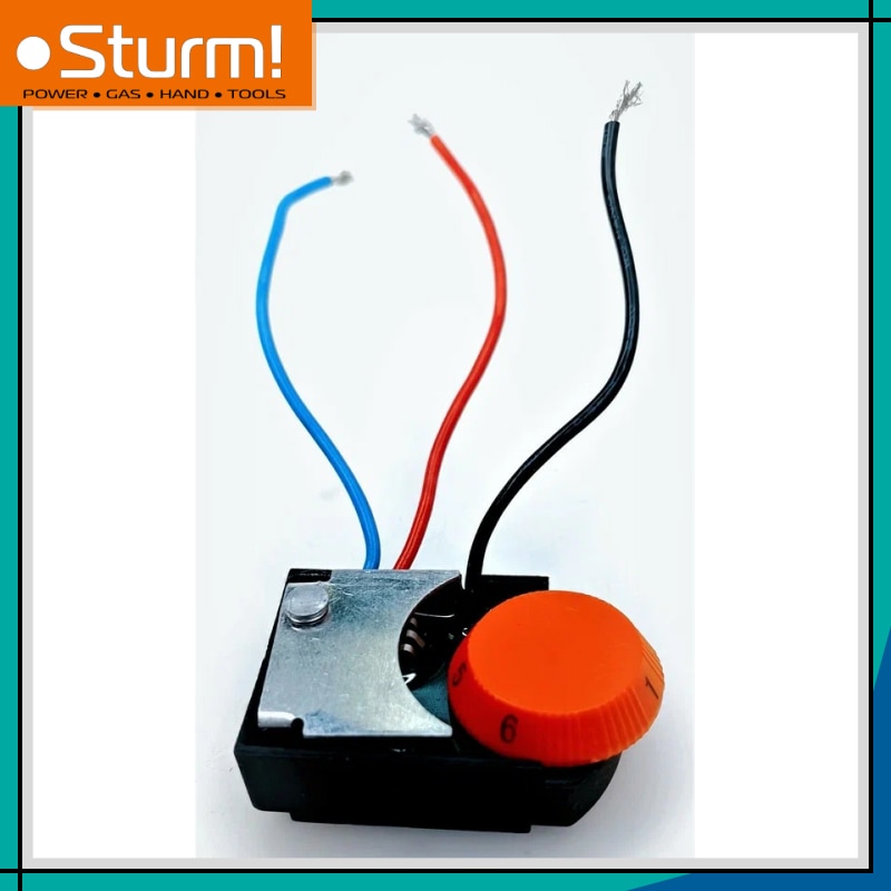 

Регулятор оборотов для УШМ (болгарки) Sturm AG9012TE-53, арт. ZAP73065