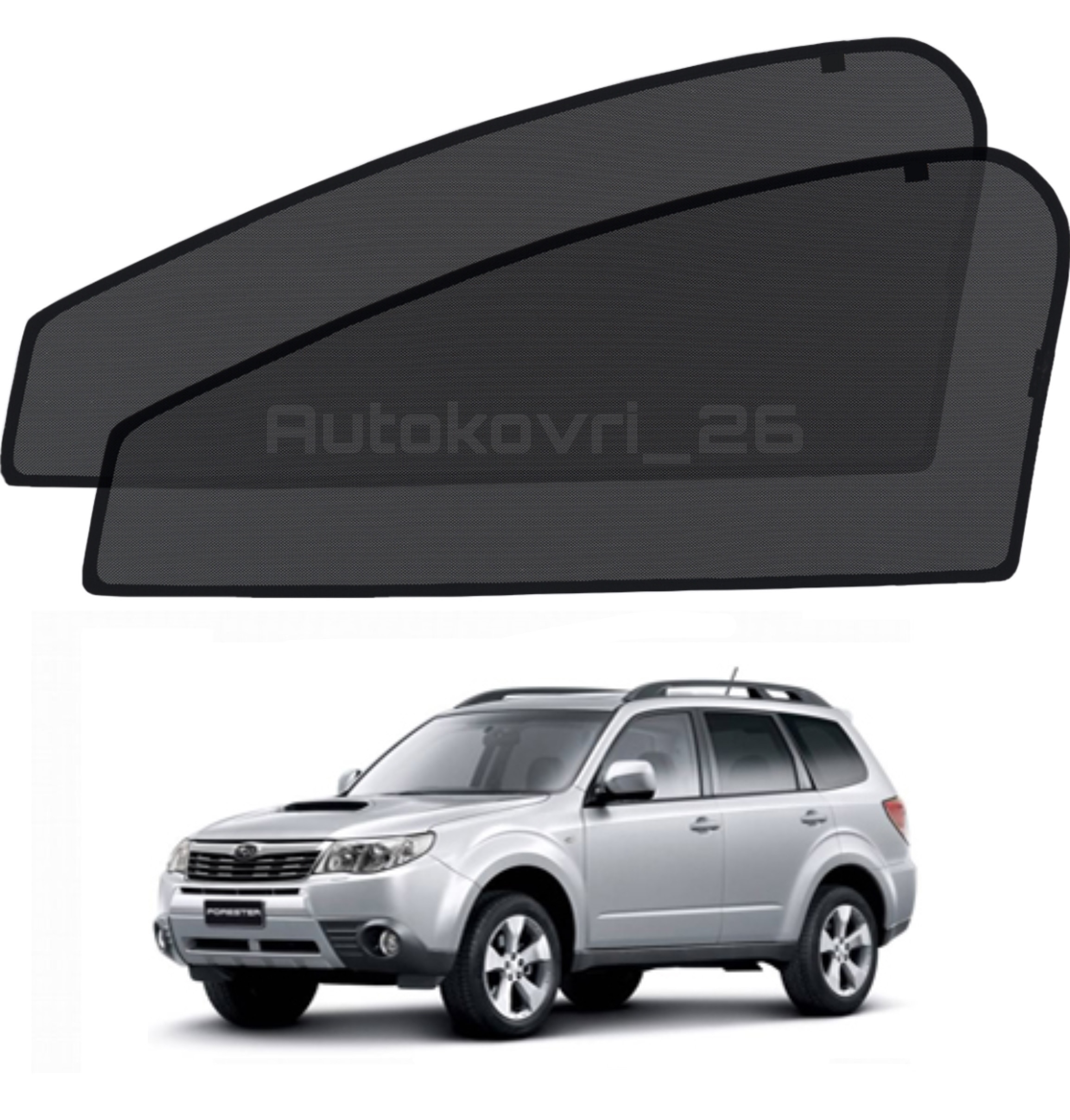 

АВТО ШТОРКИ СЕТКИ КАРКАСНЫЕ НА СУБАРУ ФОРЕСТЕР 3 SUBARU FORESTER SH (08-13)
