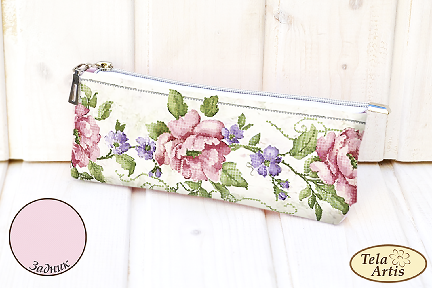 

Пенал для вышивки бисером СП-001 -"Летние Цветы" Tela Artis (Тела Артис).