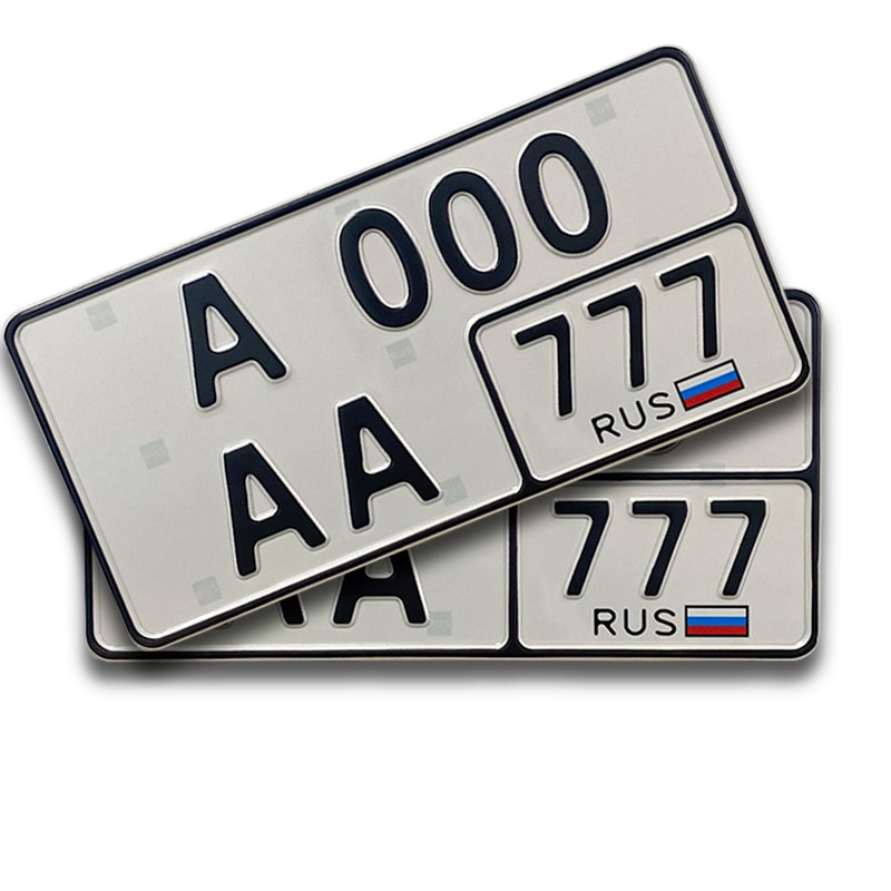 Американский номерной знак, гос номер под Американский стандарт, номера на машину