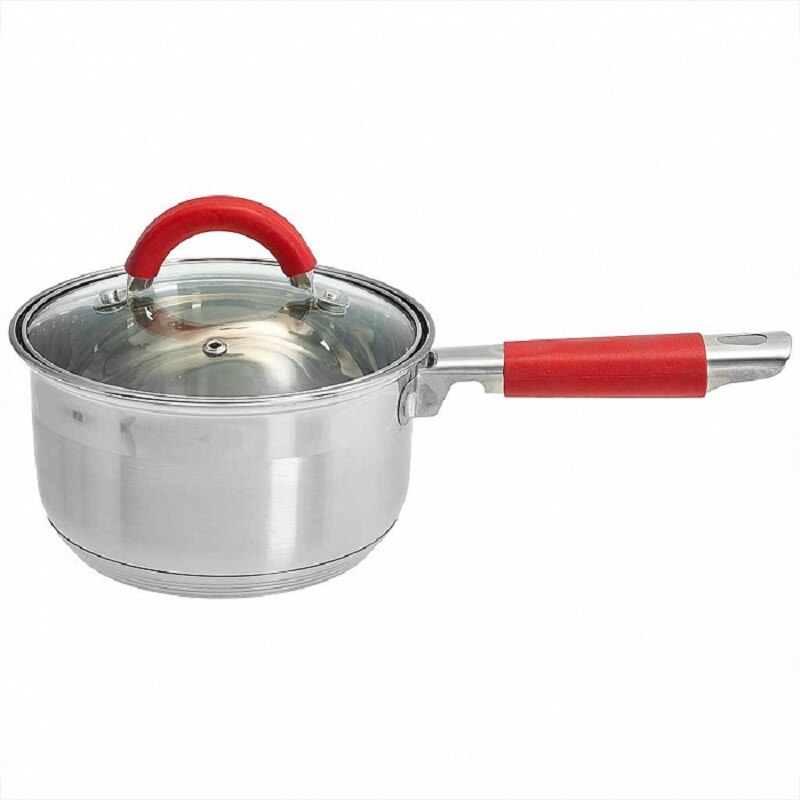 

WEBBER BE-345/2 Ковш 2,1л со стеклянной крышкой, 16*9,5 см, нержавеющая сталь, капсулированное, индукционное дно