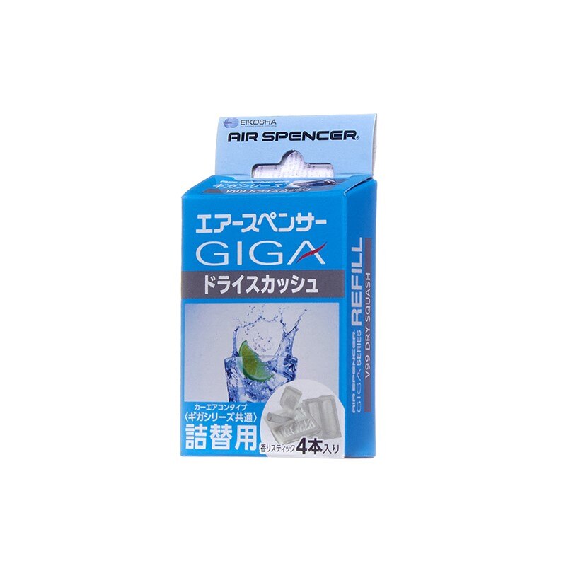 

Картридж(запасной элемент) для ароматизатора в дефлектор Eikosha Giga Dry Squash (Восточная свежесть), меловой, арт. V-99