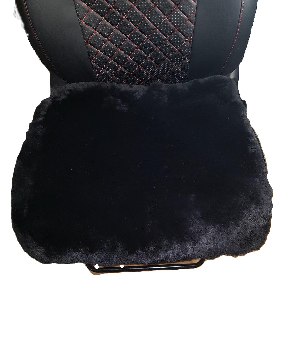 

FURSEAT Накидки из 100% натурального меха овчины короткого ворса Универсальный размер Квадраты на автомобильное сиденья