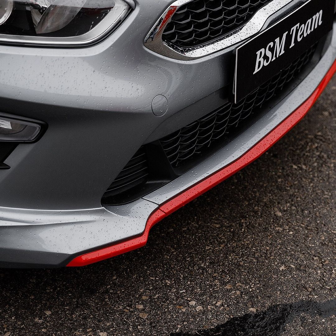 

Юбка Переднего Бампера Для Kia Ceed 3 2018- Тюнинг Стайлинг
