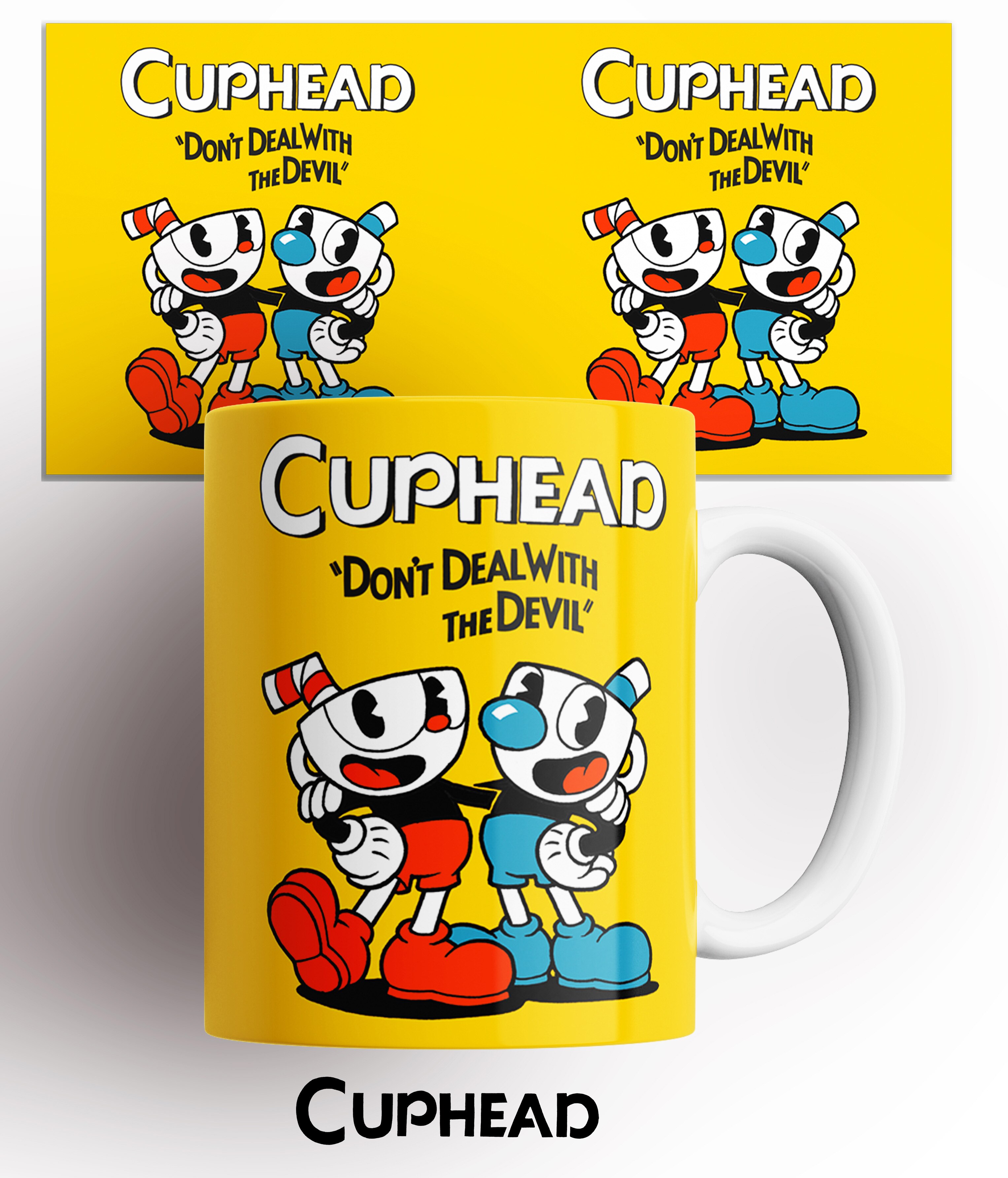 

Кружка Капхед/Cuphead/голова-чашка/Компьютерная игра/КР162661/330 мл